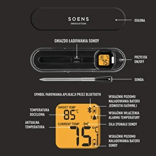 Kulinarisk termometer med trådlös Bluetooth-sond – photo 7