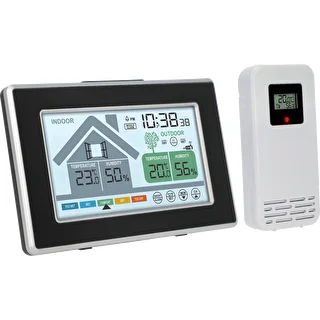 Väderstation från Soens – elektronisk, med trådlös utomhussensor – photo 2