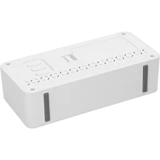 Elektronisk väderstation Soens - vit, med klocka och kalender – photo 4