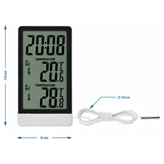 Elektronisk termometer från Soens – med sond, vit – photo 6