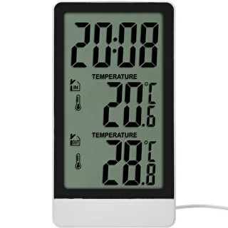 Elektronisk termometer från Soens – med sond, vit – photo 2