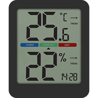 Elektronisk rumstermometer, svart – photo 2