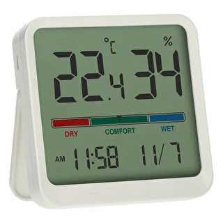 Elektronisk rumstermometer, vit – photo 1