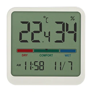 Elektronisk rumstermometer, vit – photo 2