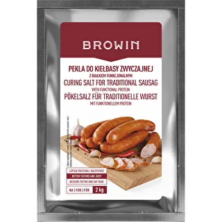 Peklosól – Pökelblandning för vanlig korv, med funktionellt protein, 64 g – photo 1
