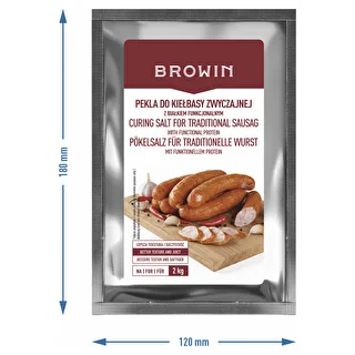 Peklosól – Pökelblandning för vanlig korv, med funktionellt protein, 64 g – photo 3