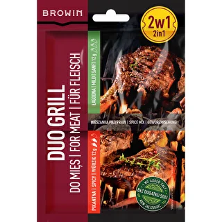 Duo Grill för kött, kryddblandning 2 i 1, 2 x 12 g