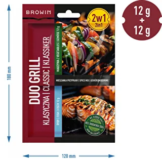 Duo Grill Klassisk för fisk och grönsaker - 2 i 1 kryddblandning, 2 x 12 g – photo 4