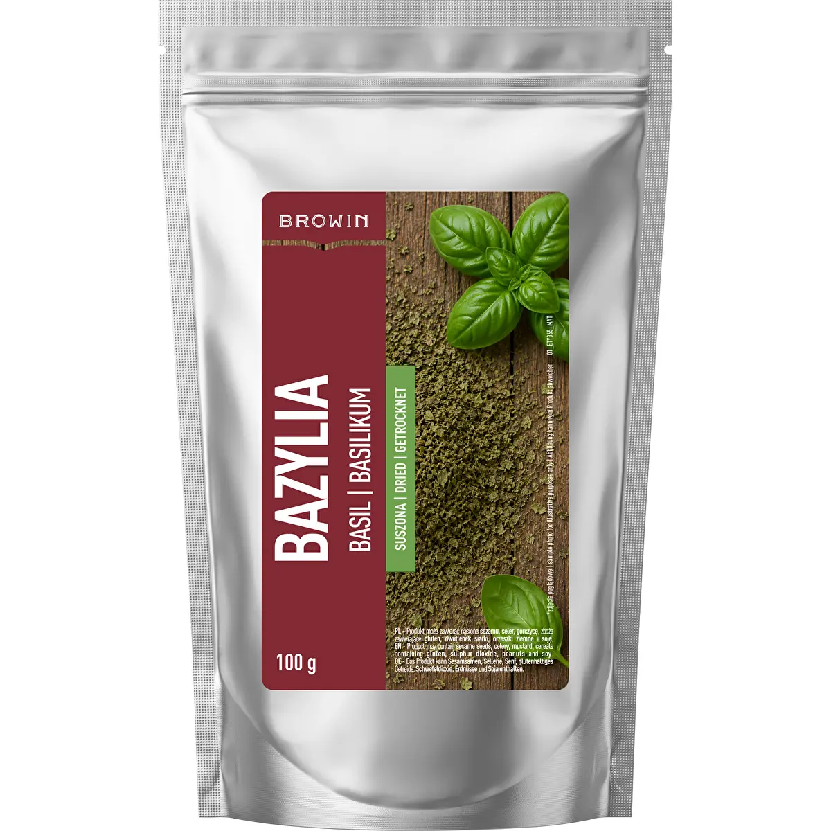 Torkad basilika, 100 g