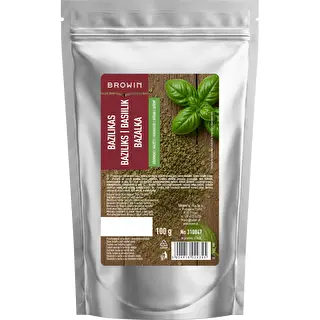Torkad basilika, 100 g – photo 2