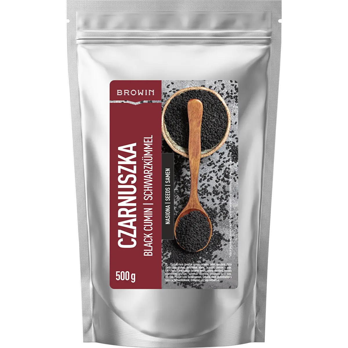 Svartkummin – hela frön, 500 g