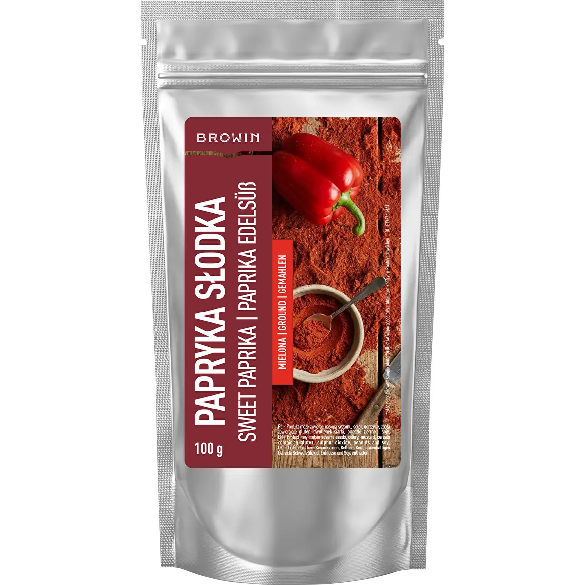 Söt paprika, malen, 100 g