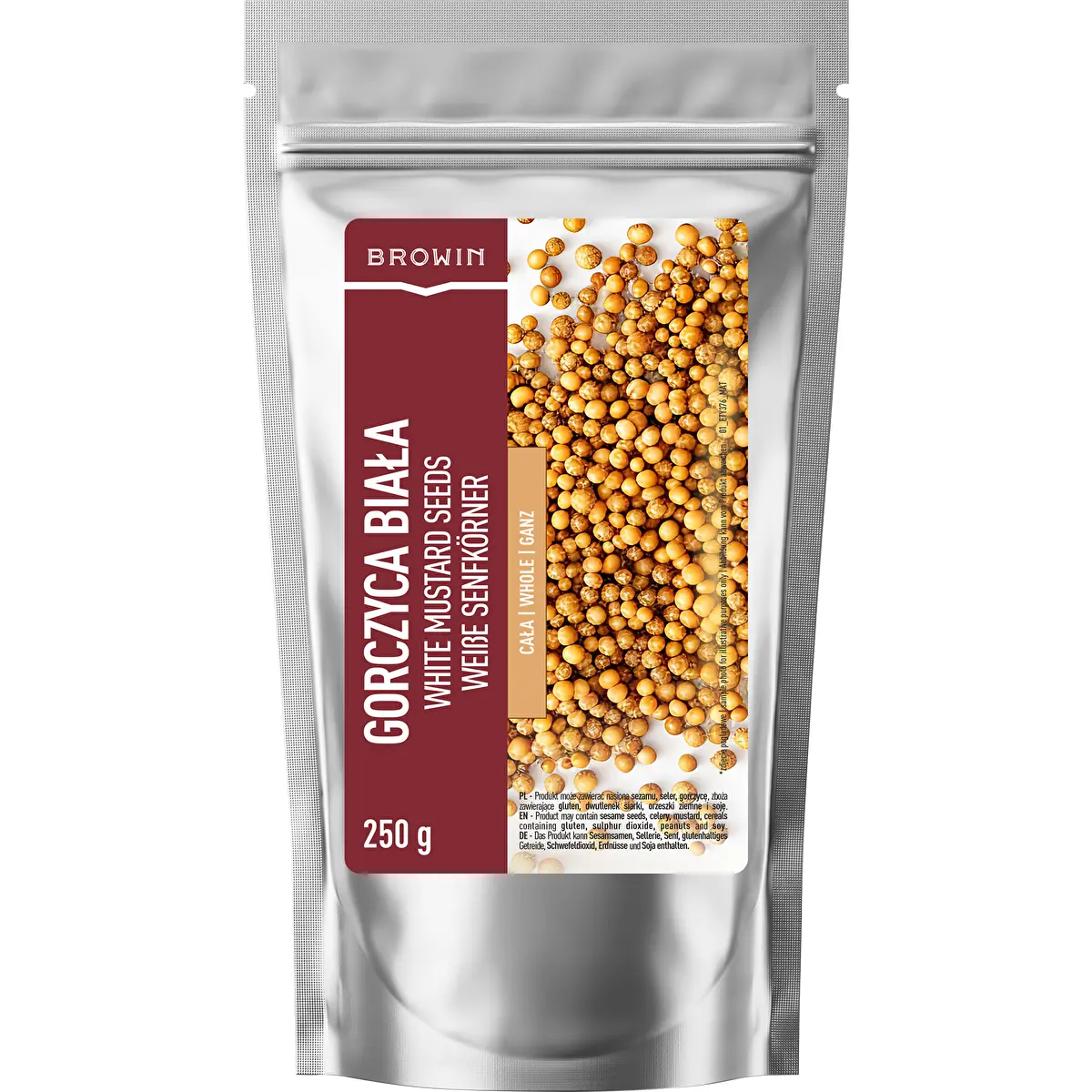 Vita senapsfrön, 250 g