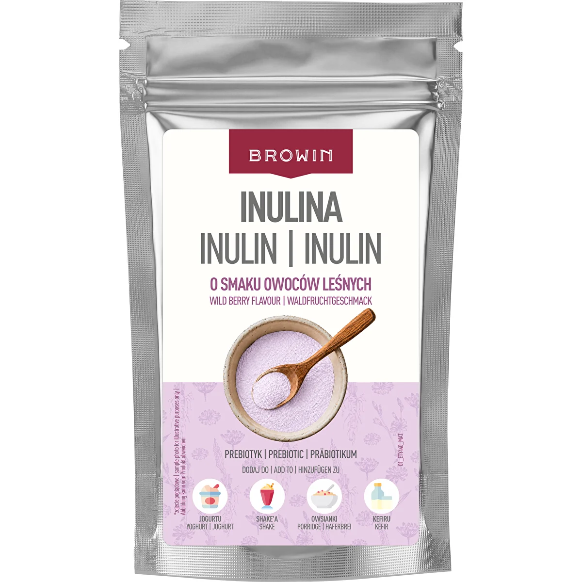 Inulin med skogsbärssmak, 100 g