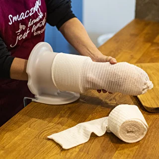 Vitt charkuterinät med måtten 12,5 cm x 5 m, med värmebeständighet upp till 220°C – photo 4