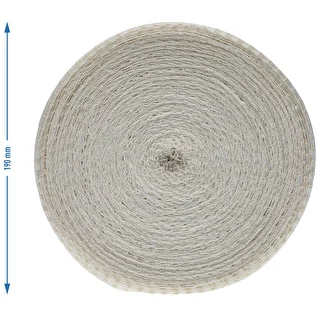 Vit charknät med måtten 12,5 cm x 50 m, med värmebeständighet upp till 220°C – photo 4