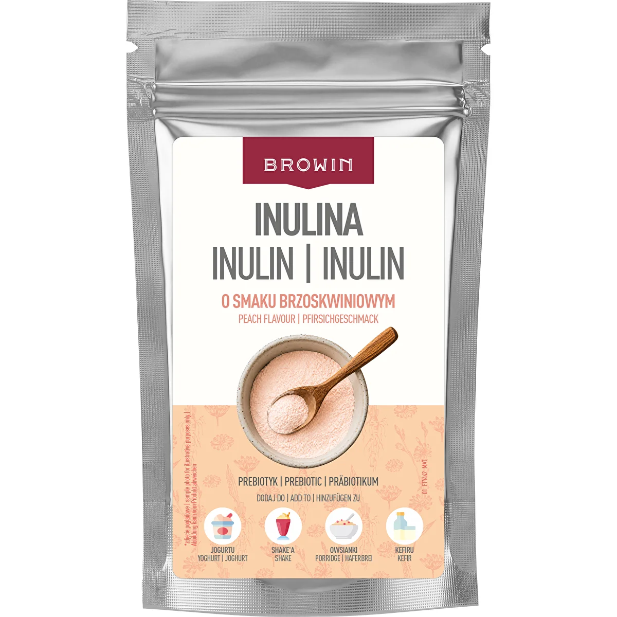 Inulin med persikosmak, 100 g