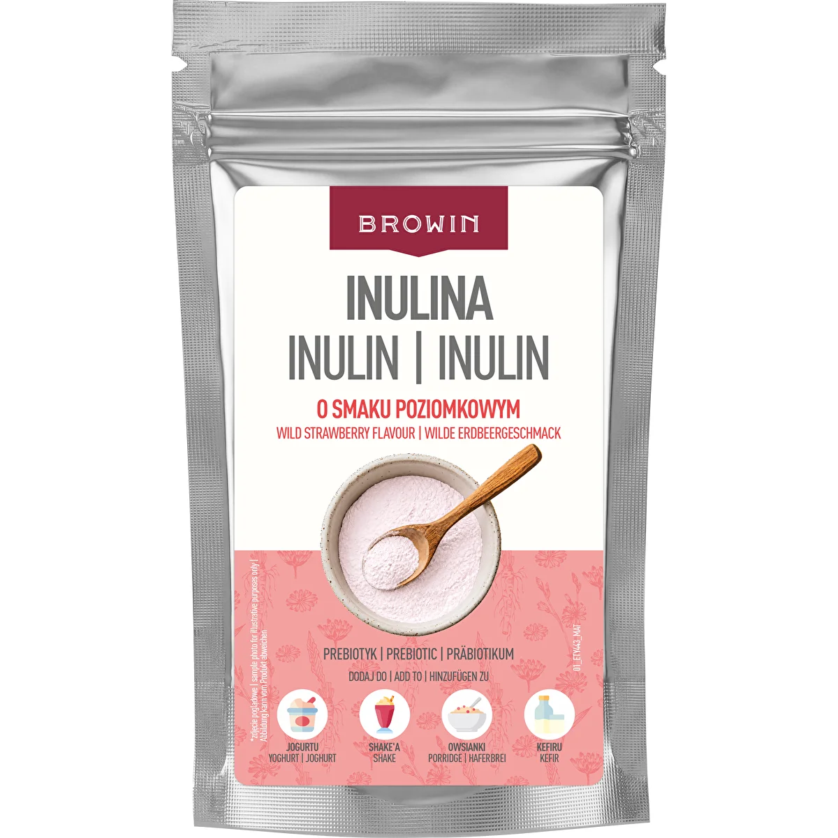 Inulin med smultronsmak, 100 g