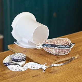 Charkuterinät med etikett, mått 15 cm x 4 m, med termisk hållbarhet 125°C – photo 3