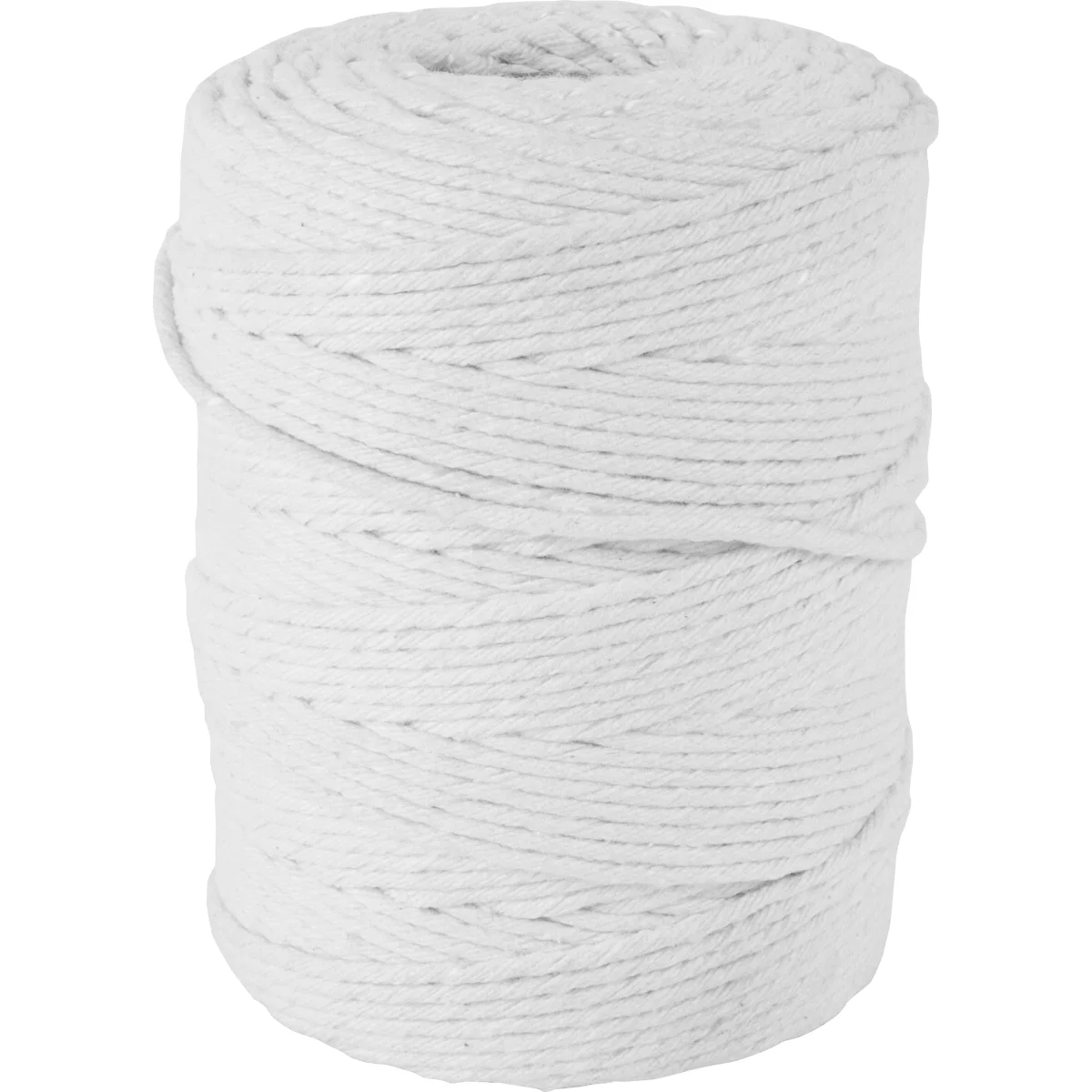 Charkuterisnöre bomull vitt (240°C) 145 m