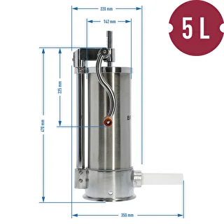 Vertikal korvstoppare 5 kg – photo 10