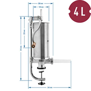 Vertikal korvstoppare 4 kg – photo 10