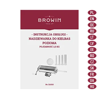 Horisontell korvstoppare 2,5 kg med silikonkolv – photo 9