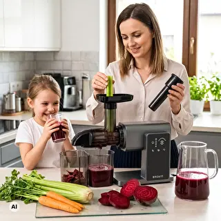 Långsamt roterande juicepress för Browins multifunktionella köttkvarn nr 311057 – photo 3