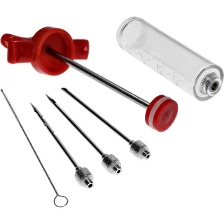 Injektionsspruta 30 ml + 3 nålar + rengöringsborste – photo 3