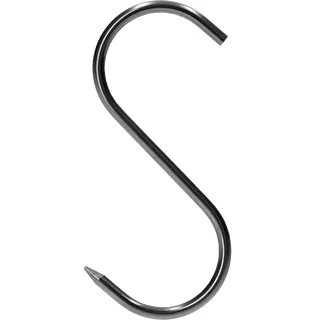 Rökkrokar – S-formade, vässade, 4 mm x 100 mm, 5-pack – photo 3