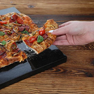 Rektangulär granitpizzasten 37 x 35 cm – photo 9