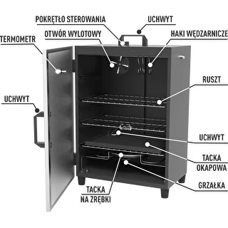 Automatisk, elektrisk rök med termostat – photo 6