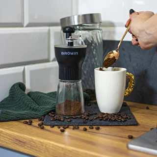 Handdriven kaffekvarn med justering – photo 12