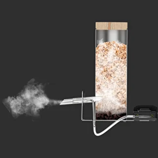 Rök 115 L dragON Wood 60E trä, med elektrisk värmemodul och styrenhet – photo 13