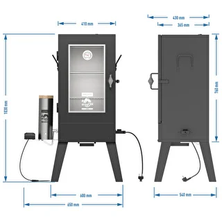 Elektrisk rök dragON E101 med rökgenerator, 70 L – photo 12