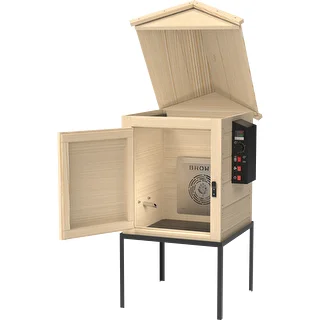 Rök 115 L dragON Wood 60E trä, med elektrisk värmemodul och styrenhet – photo 5