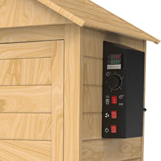 Rök 200 L dragON Larch E21 - av lärkträ, med elektrisk värmemodul och styrenhet – photo 9