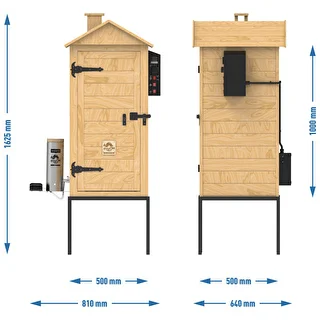 Rök 200 L dragON Larch E21 - av lärkträ, med elektrisk värmemodul och styrenhet – photo 14