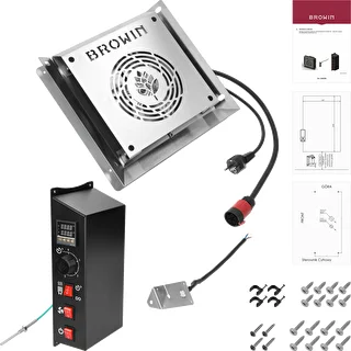 Modulset med digital termostat - dragON 2,7 kW, för trädgårdsrökugnar – photo 2