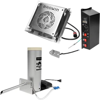 DragON-set för rökugn - elektriska moduler med digital styrenhet och rökgenerator JET 1 LONG