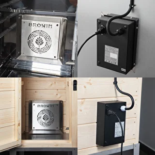Värmemodul med fläkt, 1,5 kW – för rökskåp i trädgården – photo 5