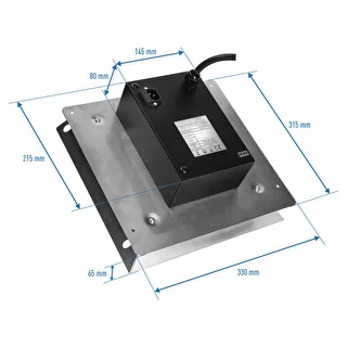 Set med elektriska moduler med digital styrenhet - dragON 1,5 kW, för trädgårdsrökugnar – photo 9