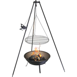 Eldfat för trädgården med grillgaller, Ø55 cm, runt, skålformad – photo 7