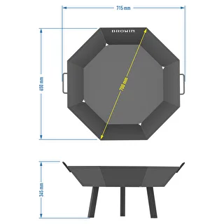 Trädgårdseldstad ø 70 cm - loftstil – photo 8