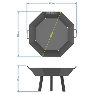 Trädgårdseldstad ø 60 cm - loftstil – photo 8