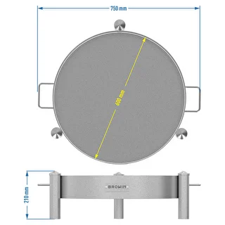 Trädgårdseldstad ø 60 cm svetsad – photo 10