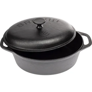 Gjutjärnsgryta för bakning, 5,5 L – photo 1