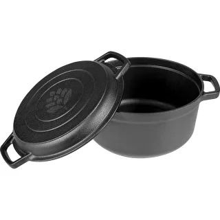 Gjutjärnsgryta med stekpanna, 3,5 L – photo 3