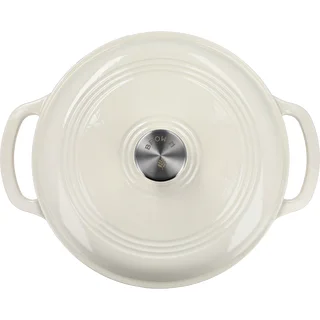 Emaljerad gjutjärnsgryta – ecru, 5,8 L – photo 3