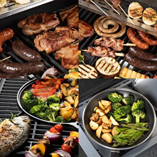 Gasolgrill dragON BBQ201, 18,8 kW, silver – photo 11